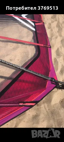 Карбонова дъска за уиндсърф и карбонов риг към нея, снимка 4 - Водни спортове - 55657450