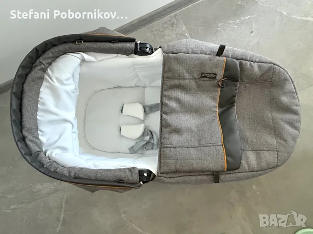 Кош за новородено Peg Perego Navetta Elite с комплект за сигурност Kit Auto, снимка 3 - Детски колички - 55470353