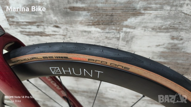 НОВ карбонов шосеен велосипед Argon 18 Sum Disc Ultegra Di2 Hunt Aerodynamycist | S, снимка 9 - Велосипеди - 54802365