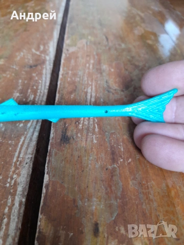 Стара химикалка риба, снимка 4 - Други ценни предмети - 54313668