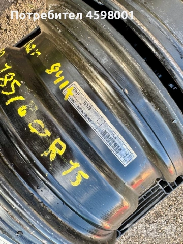 4бр.Оригинални джанти 15цола 4x100 за Renault Modus,Nissan Micra,Dacia, снимка 13 - Гуми и джанти - 54010913