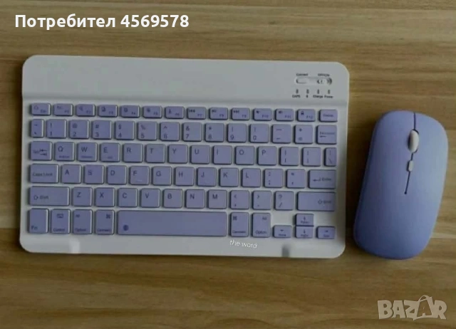 ⌨️🖱Комплект Bluetooth клавиатура и мишка – ултратънки, презареждащи се, мултифункционални!, снимка 7 - Клавиатури и мишки - 54811044
