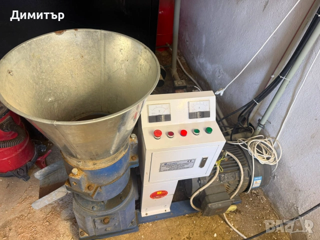 Линия за производство на пелети 11 kW – преса, дробилка, шнек + резервни части, снимка 6 - Други машини и части - 55175535