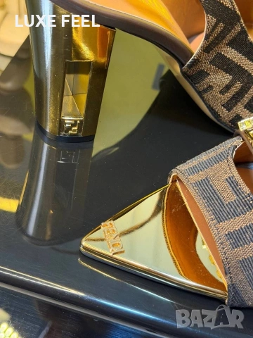 Fendi 💎Дамски Сандали , снимка 9 - Сандали - 54541780