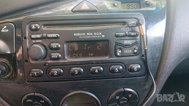 Работещо CD6000 c AUX за форд, ford. , снимка 12 - Аксесоари и консумативи - 54408070