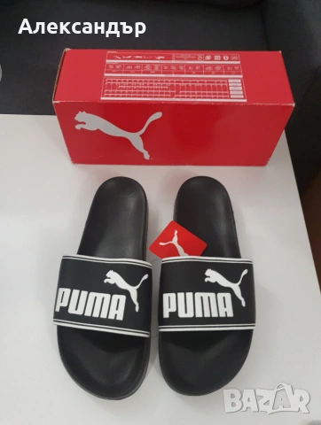 Чехли/джапанки/сандали Puma Leadcat, номер 46, черни, снимка 8 - Джапанки - 55244720