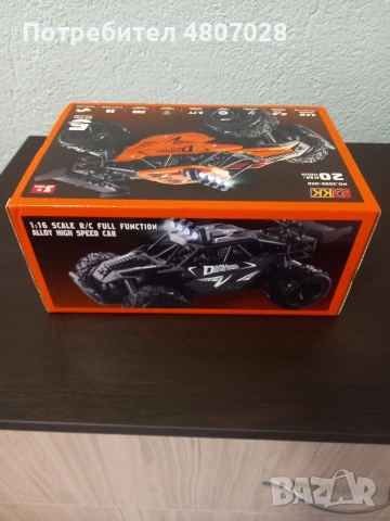 RC Офроуд количка 1:16 с МЕТАЛНИ елементи + 2 БАТЕРИИ (Нова), снимка 3 - Други игри и конзоли - 54395247