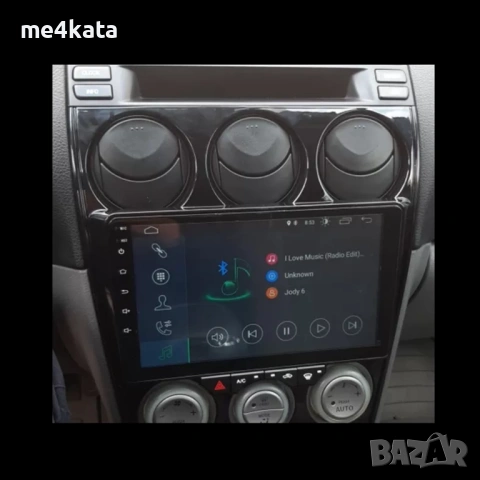 9-инчова мултимедия за Mazda 6 (2002-2008) + Подарък камера, снимка 3 - Аксесоари и консумативи - 54861144