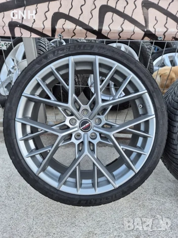 Джанти Borbet 21 цола , 5х112 , 8.5j , et45 , 255/35/21 Mercedes Audi, снимка 2 - Гуми и джанти - 54484006