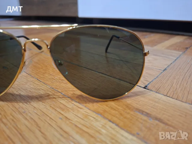 Слънчеви очила Rayban Aviator 58 , снимка 4 - Слънчеви и диоптрични очила - 55647186