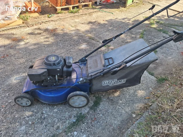 Косачка Einhell 5 к.с. моторна самоходна мулчираща с кош, снимка 3 - Градинска техника - 55675133