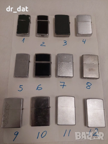 Лот от 12 запалки Zippo, снимка 5 - Запалки - 54114909