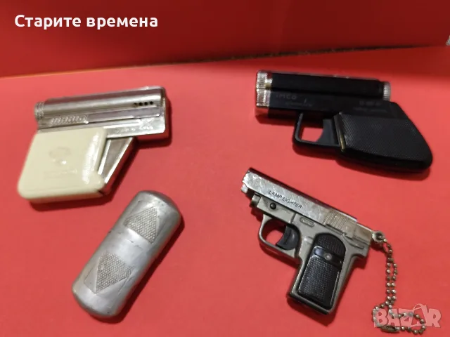 ЛОТ ОТ 3 БРОЯ ЗАПАЛКИ ТИП „ПИСТОЛЕТ“ + ПОДАРЪК, снимка 5 - Запалки - 55403464