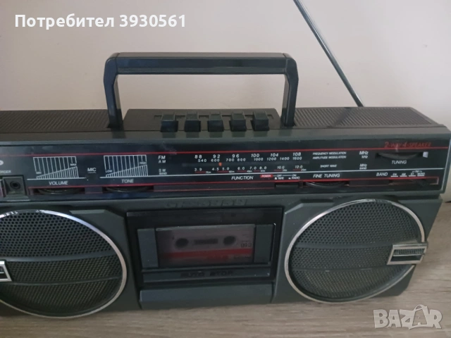 Радиокасетофон SHARP GF-3939, снимка 2 - Радиокасетофони, транзистори - 54750776