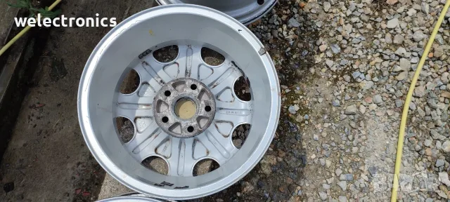 Алумивиеви оригинални джанти AUDI 15 цола 5x112 6J ET45 57.1 - 5броя, снимка 8 - Гуми и джанти - 55680521