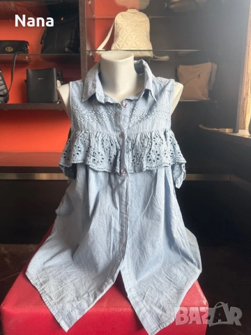 ВСИЧКО ПО 7€ ЗА БРОЙ! Туники , блузи, панталони НАМАЛЕНИ!, снимка 17 - Тениски - 54130612