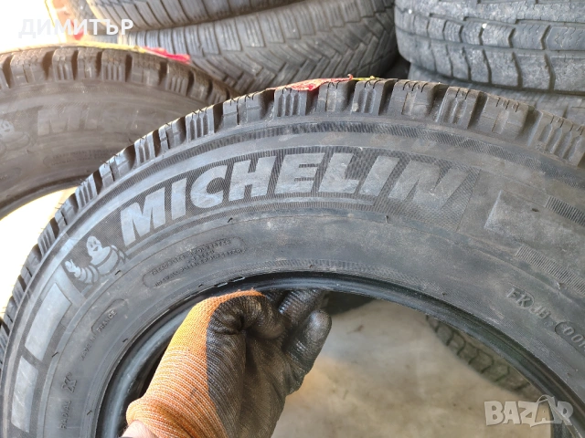 4бр.зимни гуми MICHELIN 205 75 16C DOT18 цена за брой, снимка 5 - Гуми и джанти - 54057440