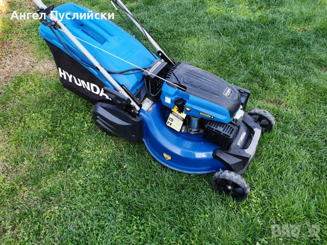 Hyundai косачка 196 кубика с валяк, снимка 6 - Градинска техника - 54058922