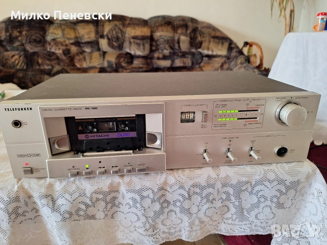 TELEFUNKEN RC100 STEREO CASSETTE DECK.