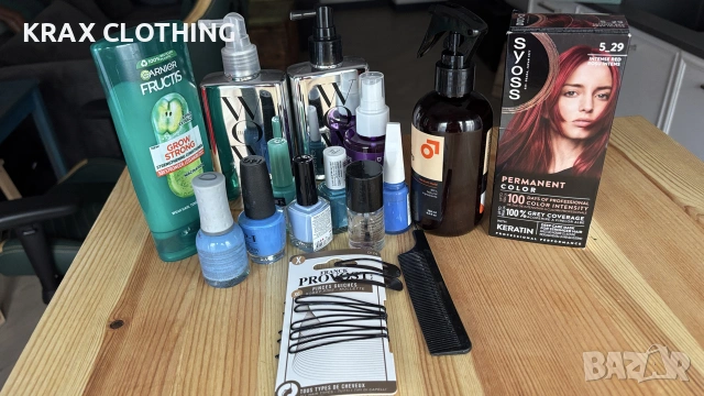 Лот козметика за коса и нокти WOW, Beviro, OPI, ORly, Essie, Syoss, Garnier, снимка 3 - Комплекти и лотове - 55215482