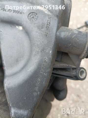 Резонатор за всмукване на въздух Мерцедес 6421400087 W642, снимка 2 - Части - 53978549