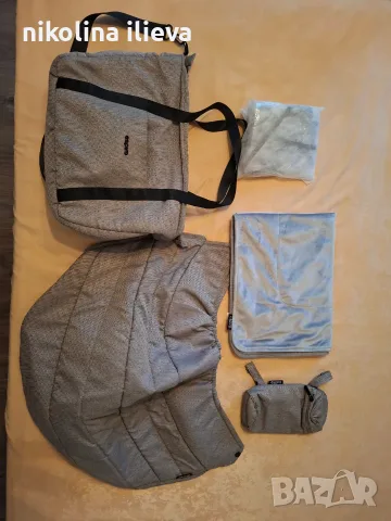 Детска количка Espiro Husky + зимен чувал и аксесоари, снимка 11 - За бебешки колички - 55393994