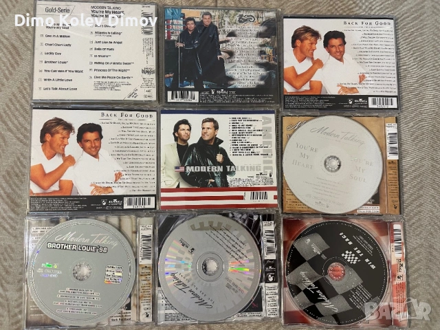 Modern Talking CD Колекция. Западни Оригинали!, снимка 2 - CD дискове - 54658453