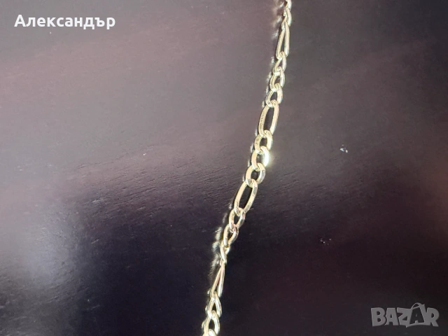 Златен синджир 4 гр., 51 см. дължина, снимка 5 - Колиета, медальони, синджири - 54405762