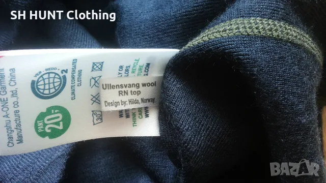 STORMBERG Ullensvang Thermo 70% Merino Wool размер 2-3XL термо блуза 70% Мерино вълна - 2786, снимка 12 - Блузи - 55383483