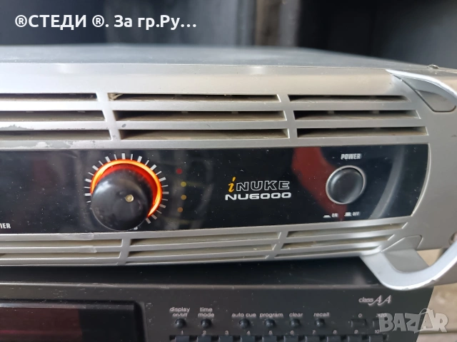 крайно стъпало Behringer iNuke NU6000 , снимка 3 - Ресийвъри, усилватели, смесителни пултове - 54667272