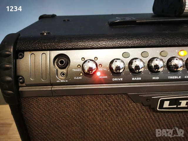 Усилвател за китара кубе Line 6 Spider III 120 вата и FBV4 суич педал, снимка 5 - Ресийвъри, усилватели, смесителни пултове - 54875774