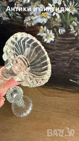 Винтидж свещници миниатюрни, снимка 5 - Декорация за дома - 55084248
