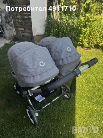 Детска количка за близнаци Bugaboo Donkey 3 Twin, снимка 2 - Стоки за близнаци - 55587601