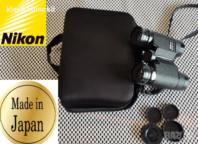 ТОП Ловен и Рибарски Японски Бинокъл NIKON 9x30 6.7гр.