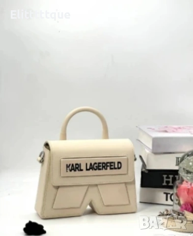 чанти Karl Lagerfeld :➡️23cm⬆️18cm🌟, снимка 2 - Чанти - 54888337