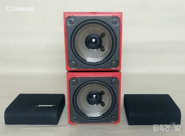 Оригинална колонка BOSE Double Cube "Red Line" / 1 брой, снимка 2 - Тонколони - 55342228