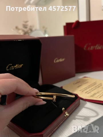 Гривна Cartier, снимка 3 - Бижутерийни комплекти - 54486193