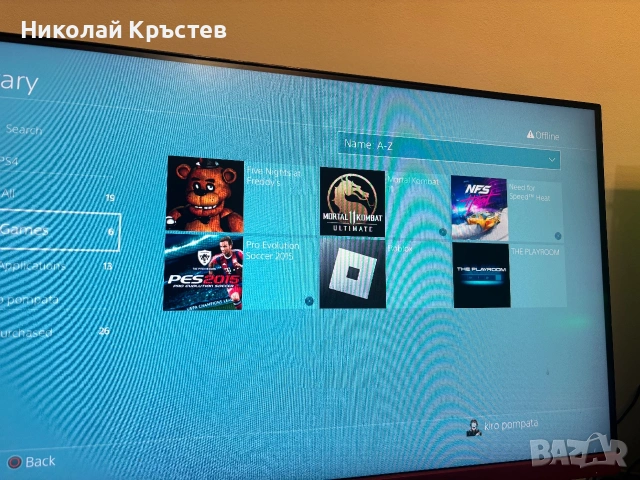 PS4 Slim 500GB с 3 игри, снимка 6 - PlayStation конзоли - 55082168