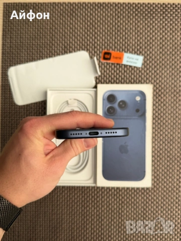 КАТО НОВ! 512Gb *ЛИЗИНГ* iPhone 17 Pro Deep Blue ГАРАНЦИЯ, снимка 10 - Apple iPhone - 54718576