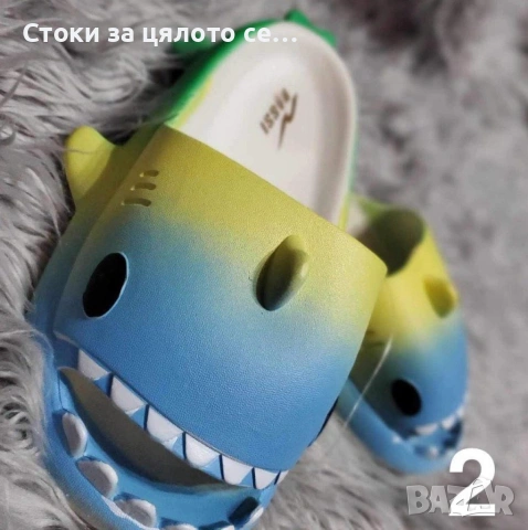 Леки и удобни чехли тип акула 30-43 номер, снимка 4 - Чехли - 54924217