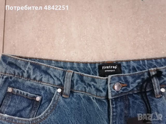 Нови дамски дънки Firetrap, размер 44, снимка 4 - Дънки - 55012346