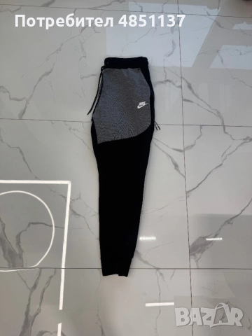 Nike tech fleece сив и черен горница и долиница, снимка 7 - Спортни дрехи, екипи - 54825374