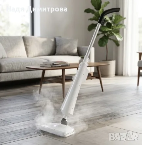 Парен моп Dictrolux Steam Clear – 1300W мощност, унищожава до 99.9% от бактериите, снимка 5 - Парочистачки и Водоструйки - 55565219