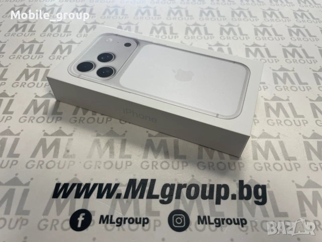 #MLgroup предлага iPhone 17 Pro 256GB Silver, нов.