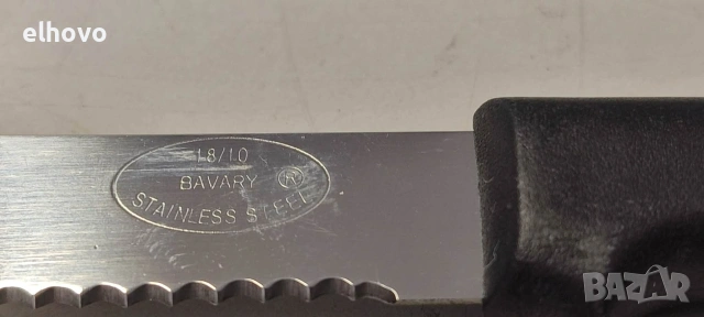 Малки кухненски ножове Bavary Stainless Steel 18/10, снимка 2 - Прибори за хранене, готвене и сервиране - 55187825