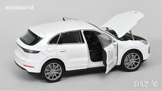 Porsche Cayenne Turbo - мащаб 1:24 на Welly моделът е нов в кутия, снимка 3 - Колекции - 54747472
