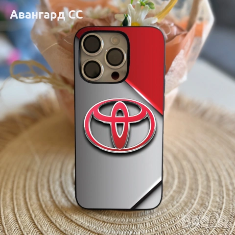 Силиконов калъф за iPhone с лого TOYOTA, снимка 7 - Калъфи, кейсове - 54611227