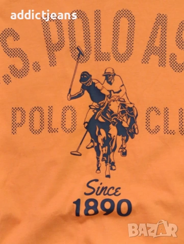 Мъжка тениска U.S.S. Polo ASSN. размер XXL, снимка 3 - Тениски - 54650080