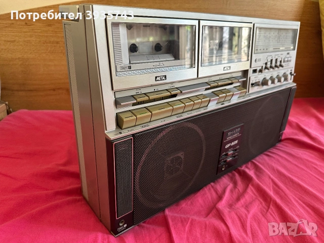 SHARP GF 525 Japan , снимка 5 - Радиокасетофони, транзистори - 55170434
