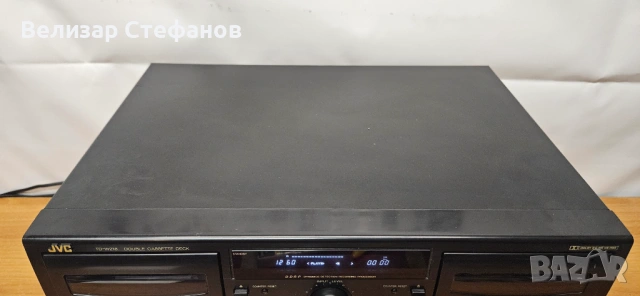  Касетен дек + Стерео усилвател🔥 JVC Hi-Fi комплект – AX-A372 + TD-W218 (Отлично състояние)  , снимка 6 - Аудиосистеми - 54512450